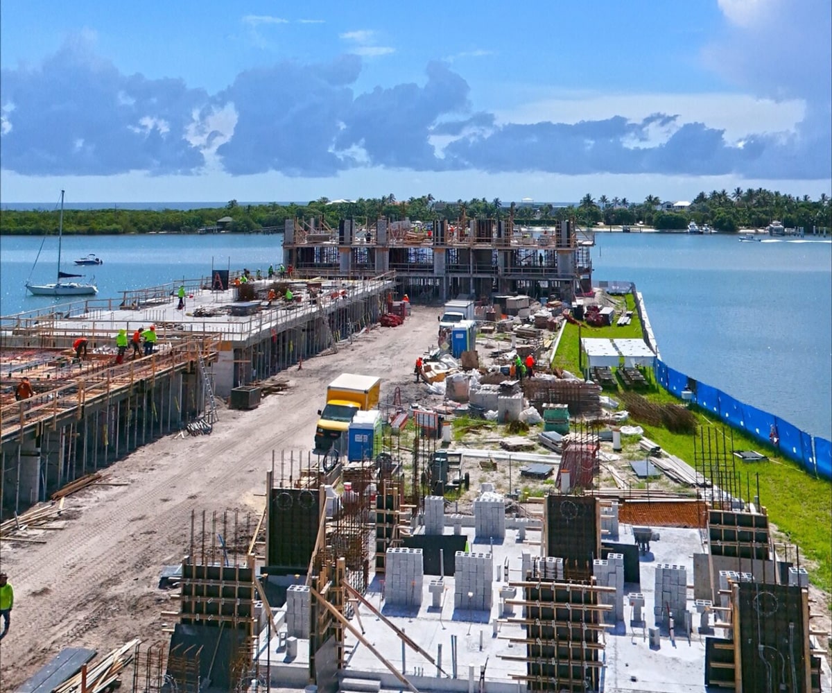 Forté Luxe under construction as of July 2025. Credit: Forté Development.