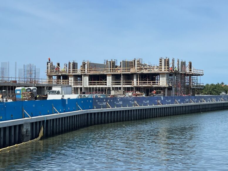 Forté Luxe under construction as of July 2025